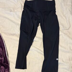 Rep lululemon athletica Black womens' High-Waist Performance Leggings